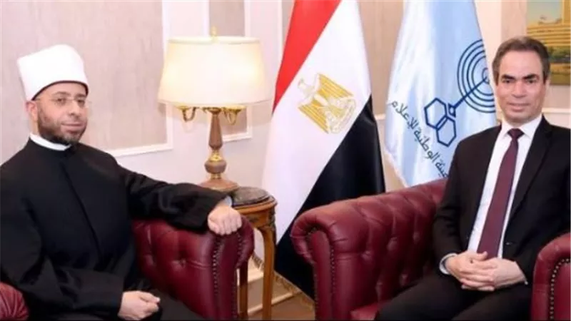 أسامة الأزهري وأحمد المسلماني يفتتحان العصر الرقمي لإذاعة القرآن الكريم بتطبيق عالمي