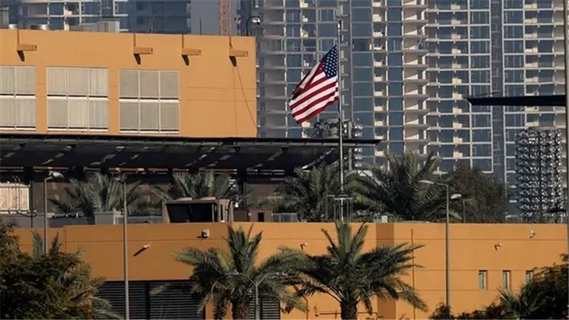  هجوم جديد بمسيرات وصواريخ على السفارة الأمريكية في بغداد 