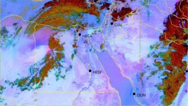 طقس الأربعاء 1 أبريل 2026.. عواصف رعدية وأمطار تغزو الوادي الجديد ومدن القناة