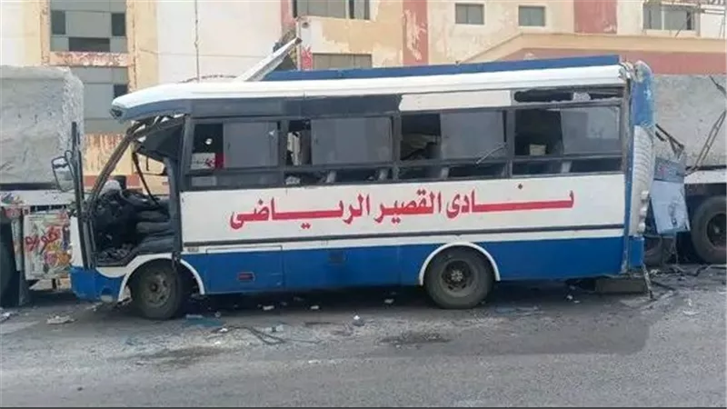 ننشر تطورات الحالة الصحية لـ 30 طفلًا إثر حادث أتوبيس مدرسة بمحافظة البحر الأحمر (صور)