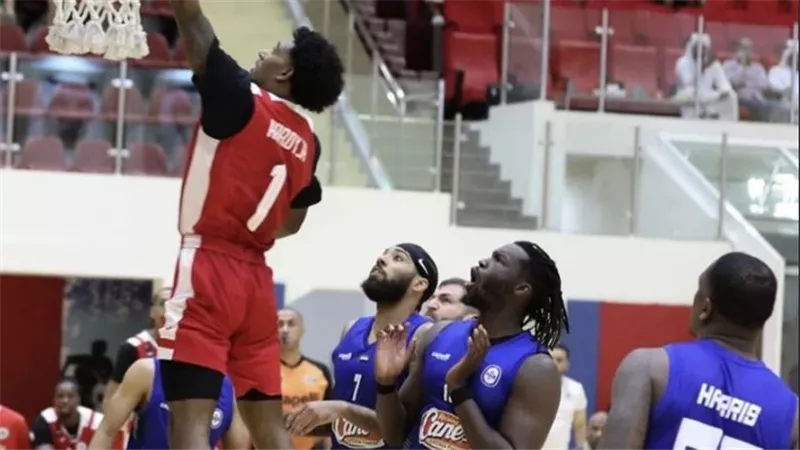 فوز شباب الأهلي والنصر في ذهاب نصف نهائي كأس الإمارات لكرة السلة