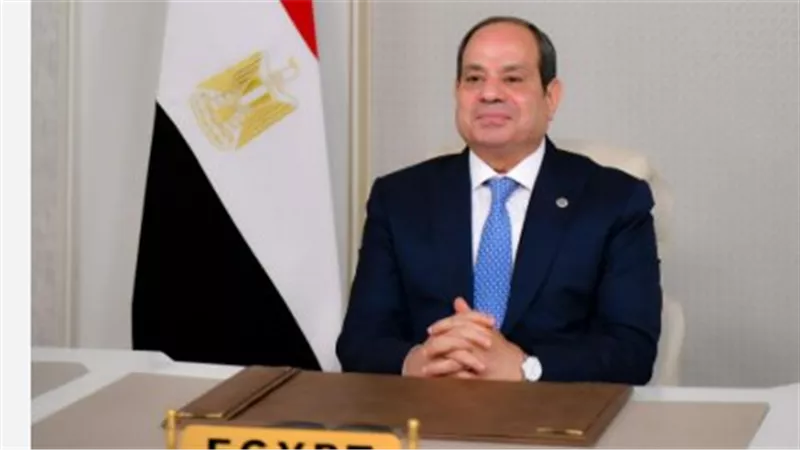 الرئيس السيسي يوجه آيات الإجلال لروح السادات ويشيد ببراعة الفريق القانوني في معركة طابا