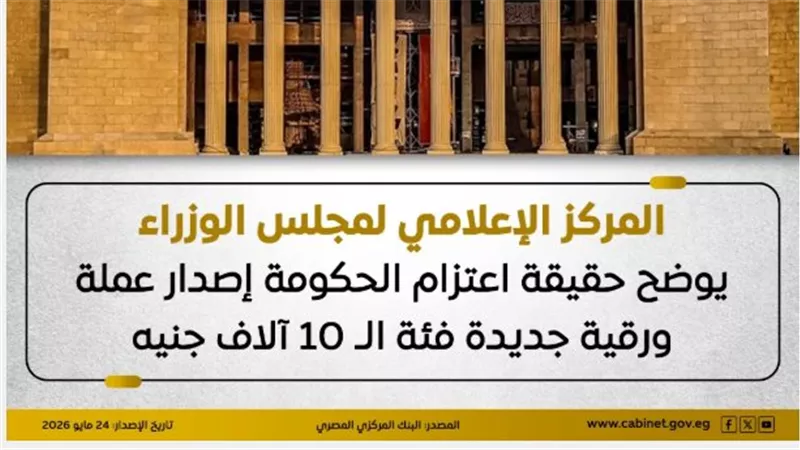البنك المركزي يحسم الجدل حول طرح عملات نقدية جديدة في الأسواق المصرية