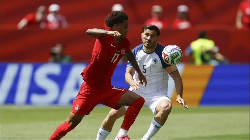 ترتيب المجموعة الثانية في كأس العالم بعد تعادل كندا مع البوسنة والهرسك