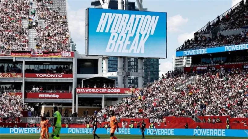 استراحة الترطيب تترك بصمتها على نتائج مباريات كأس العالم