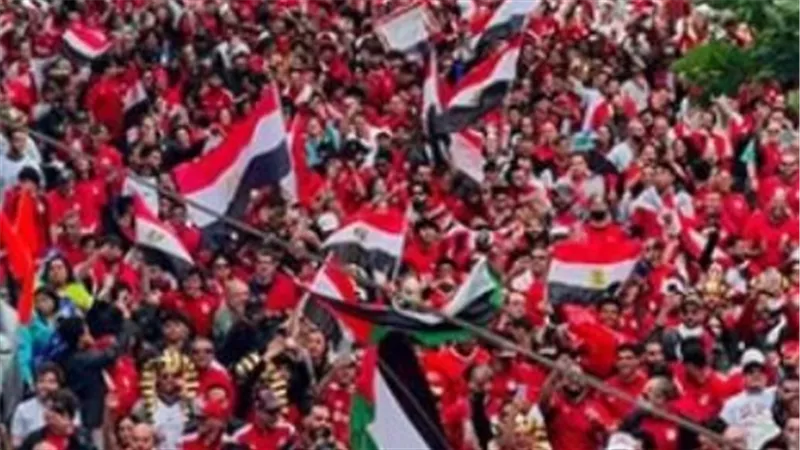 جماهير مصر تتوافد إلى ملعب مباراة إيران في كأس العالم 2026