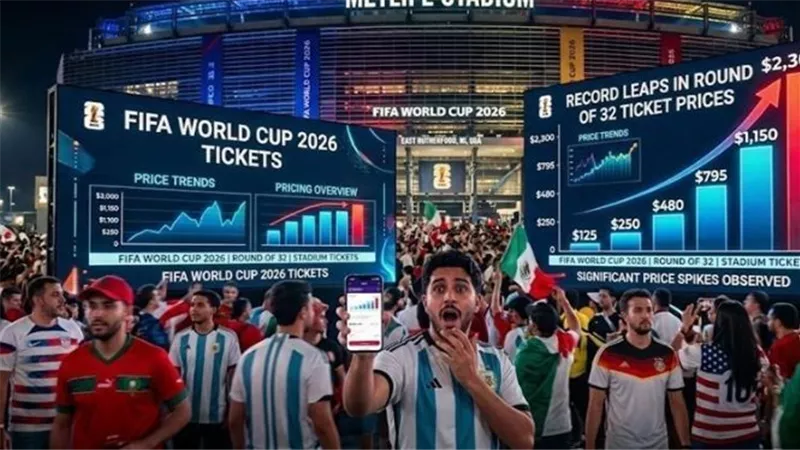 أسعار تذاكر دور الـ32 لكأس العالم 2026 تشهد قفزات قياسية