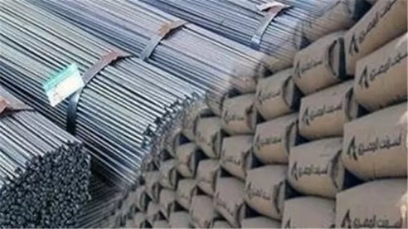 أسعار مواد البناء اليوم: سعر حديد عز والأسمنت الرمادي والأبيض