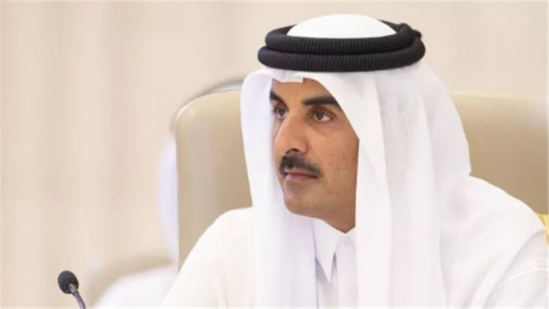  تميم بن حمد يتلقى برقيات التعزية من قادة وزعماء العالم في رحيل الأمير الوالد