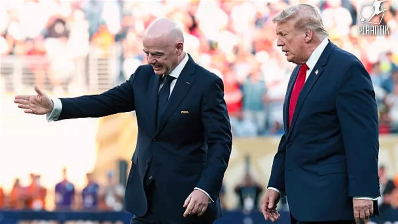 ترامب وإنفانتينو يسلمان نجوم إسبانيا الميداليات وكأس العالم