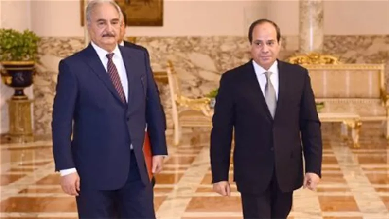 خليفة حفتر في القاهرة.. السيسي يؤكد دعم مصر لاستقرار ليبيا وسلامة أراضيها