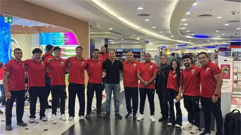 بعد حصد 22 ميدالية.. بعثة الجمباز الفني المصري تغادر إلى تارانتو 2026