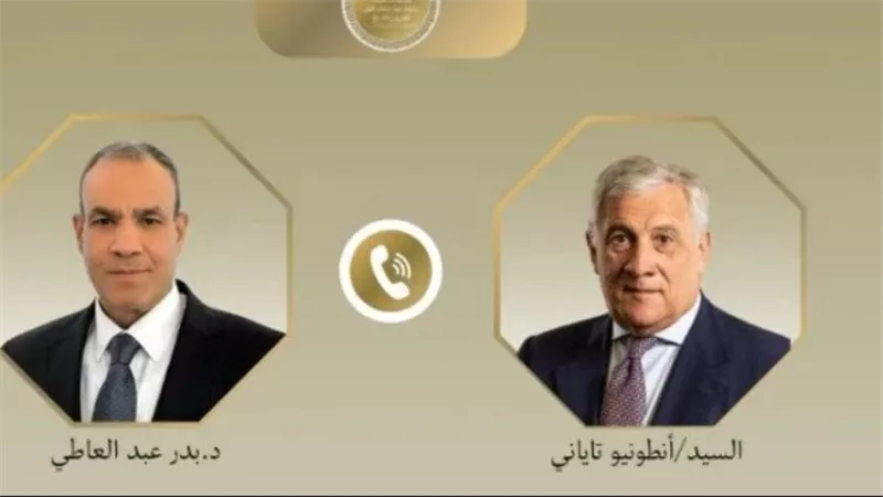 اتصال مصري إيطالي لبحث تعزيز العلاقات وخفض التصعيد في المنطقة