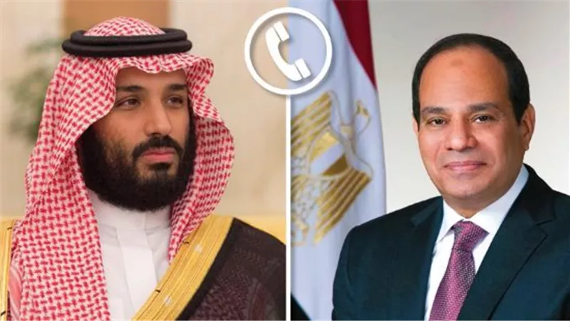 الرئيس السيسي يتلقى اتصالًا هاتفيًا من ولي العهد السعودي لبحث العلاقات والتطورات الإقليمية