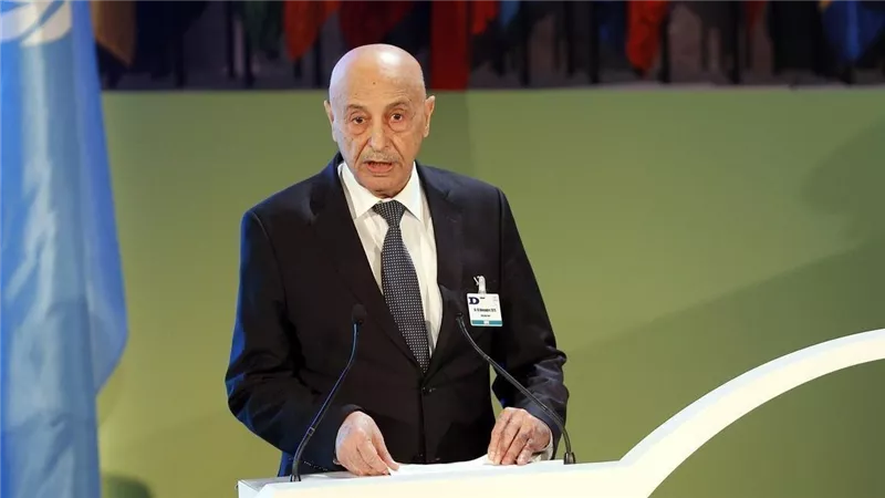 رئيس البرلمان الليبي يدعو للتفاعل مع حكومة باشاغا