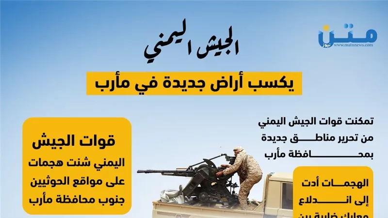 الجيش اليمني يكسب أراض جديدة في مأرب 