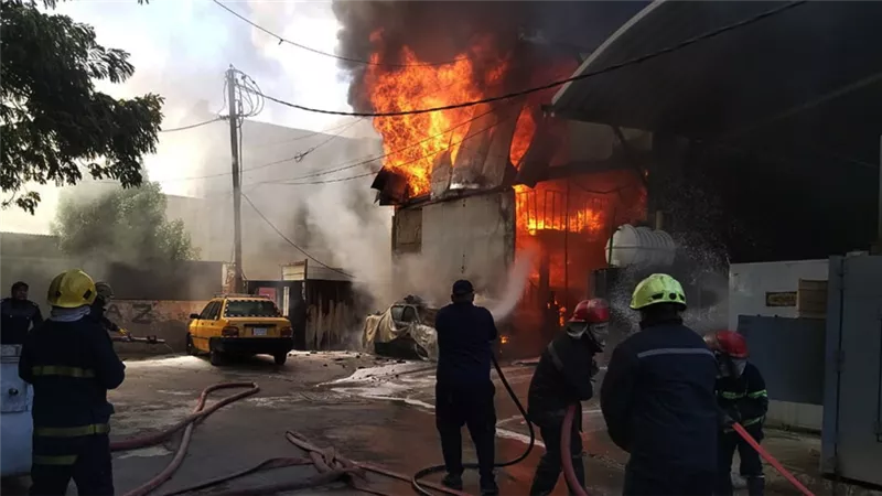 العراق.. مصرع 3 نساء جراء حريق بمستشفى في كربلاء