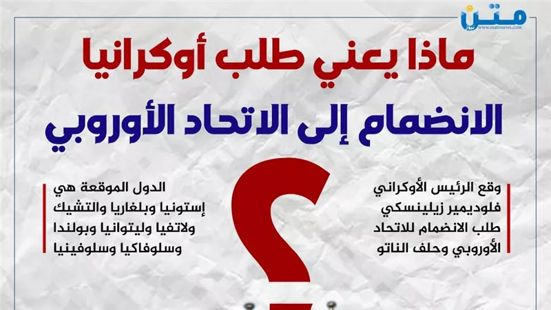 ماذا يعني طلب أوكرانيا الانضمام للاتحاد الأوروبي؟