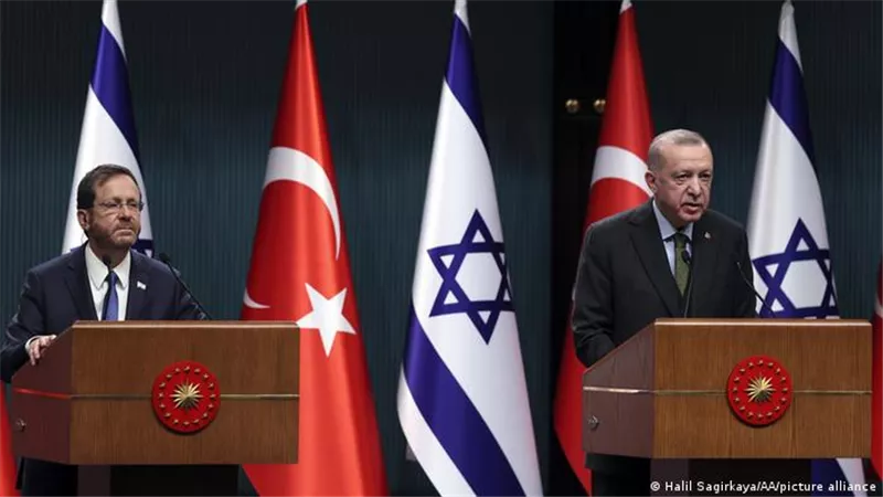 أردوغان: مستعدون للتعاون مع إسرائيل في المجال الدفاعي
