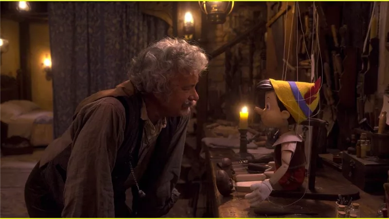 موقع جاست جيرد يكشف عن الصورة الأولى من فيلم توم هانكس الجديد Pinocchio