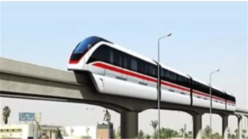 مواعيد القطار الكهربائي الخفيف LRT اليوم.. أول وآخر رحلة من عدلي منصور