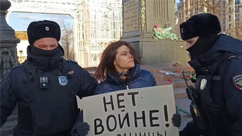 هل اعتقلت روسيا المناهضين لحرب أوكرانيا؟
