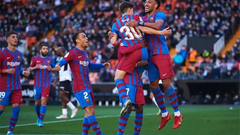 برشلونة ينتزع فوزا قاتلا من ليفانتى بالدورى الإسبانى