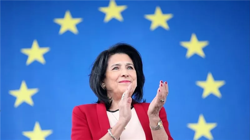 على خلفية الأحداث بأوكرانيا.. رئيسة جورجيا تؤكد أنهم يريدون المزيد من الدعم السياسي من واشنطن
