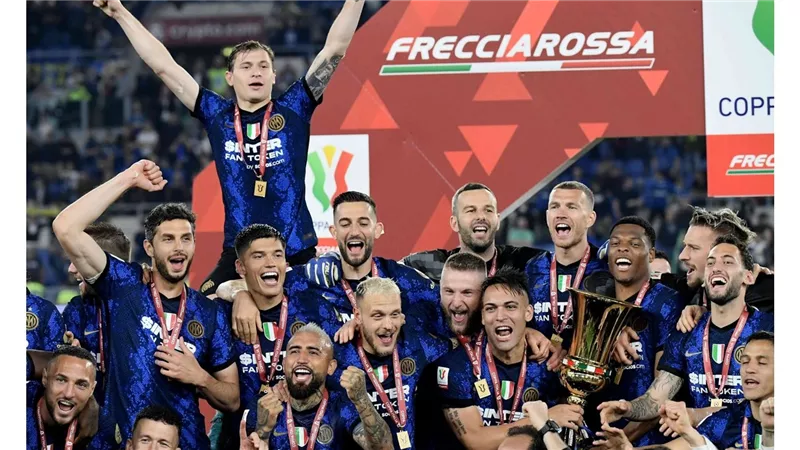 إنتر ميلان يتوج بلقب كأس إيطاليا لموسم 2021-2022.. للمرة الثامنة في تاريخه