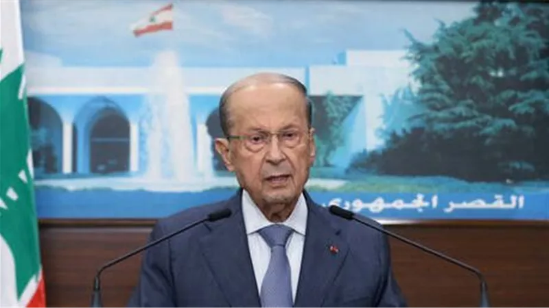 الرئيس اللبناني ميشال عون يعود إلى قصر بعبدا