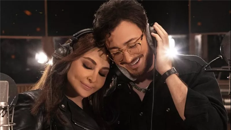 هكذا احتفل سعد لمجرد بوصول 