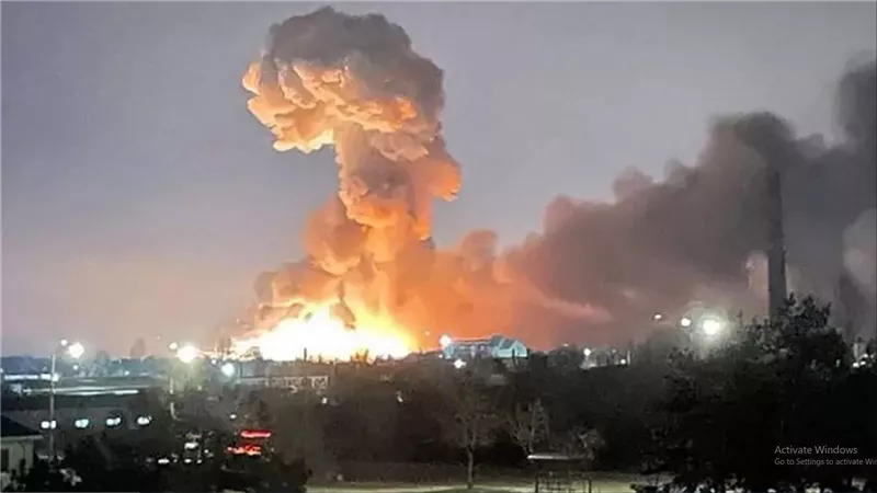 سماع دوي انفجارات عنيفة تهز العاصمة الأوكرانية كييف