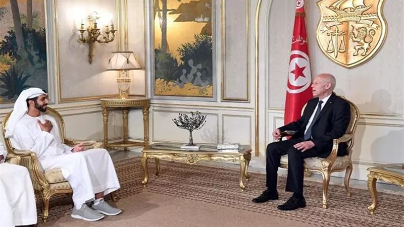 بسبب دعم بلاده.. الرئيس التونسي يوجه الشكر لدولة الإمارات