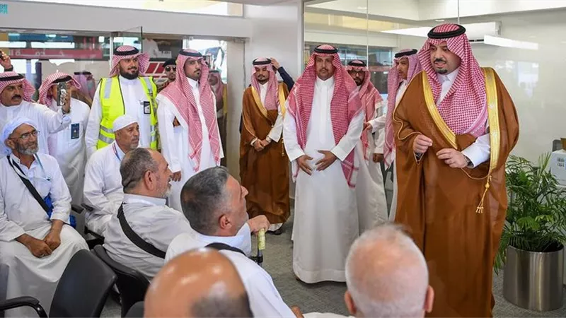 المملكة تستقبل أولى دفعات حجاج العراق