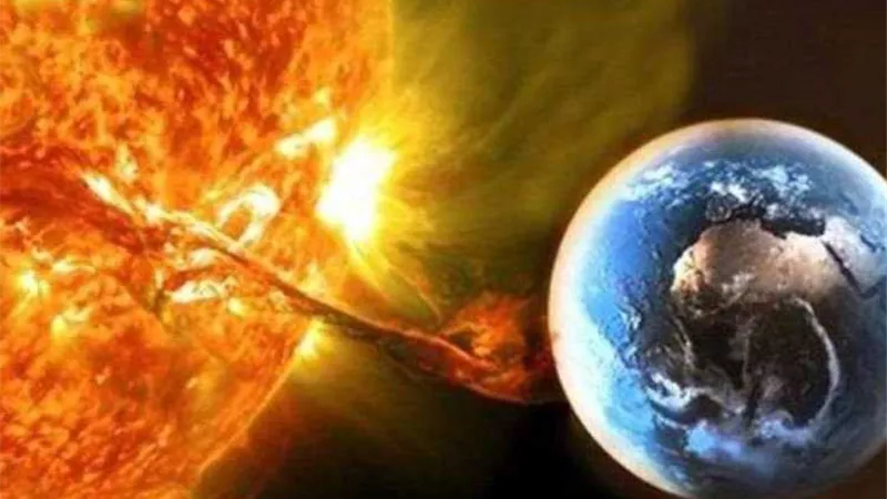 غدًا.. عاصفة شمسية مفاجئة تضرب الأرض