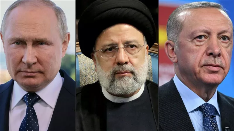 بوتين في طهران.. الرئيس الروسي يبحث تسوية الأوضاع في سوريا مع أردوغان ورئيسي