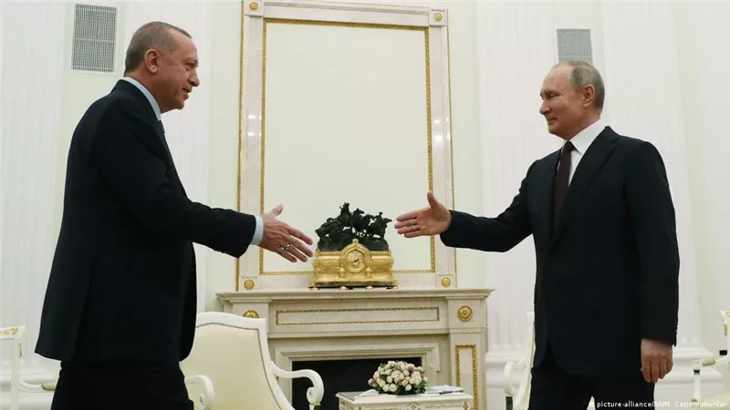 بوتين يلتقي أردوغان بمنتجع سوتشي الروسي في أغسطس المقبل
