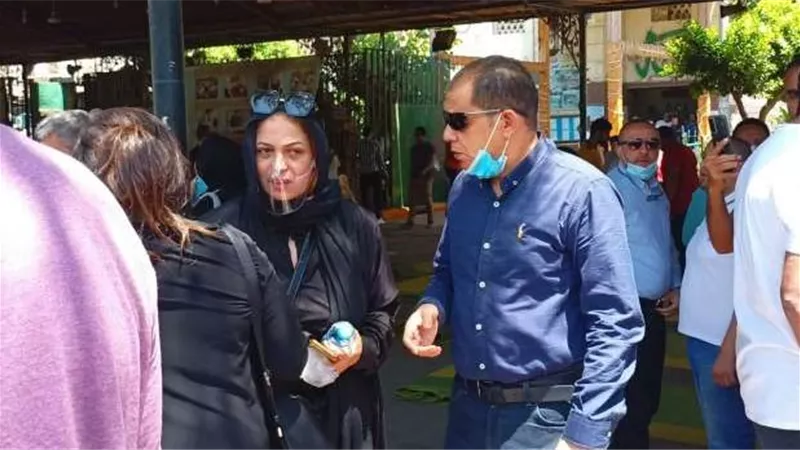شاهد.. الفنانة المصرية 