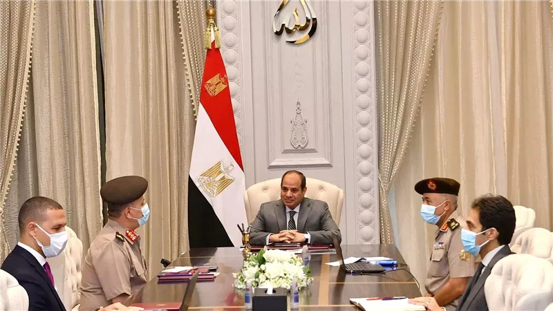 الرئيس السيسي يتابع مشروعات استصلاح الأراضي الزراعية بتوشكي