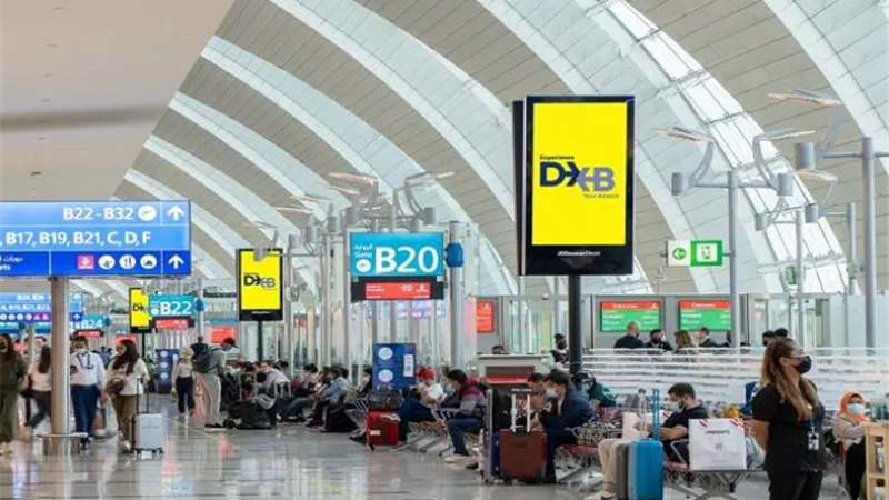 بزيادة بلغت 162%.. مطار دبي يستقبل 27.9 مليون مسافر في 6 أشهر