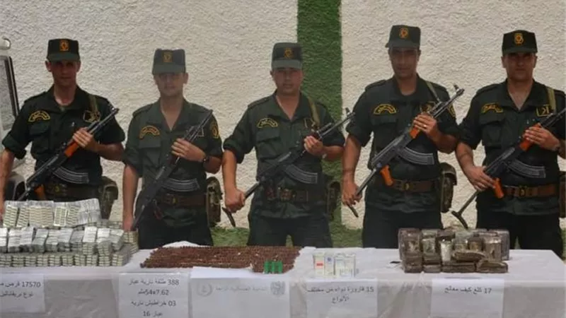 خلال أسبوع.. الجيش الجزائري يضبط 4 عناصر لدعم الإرهابيين