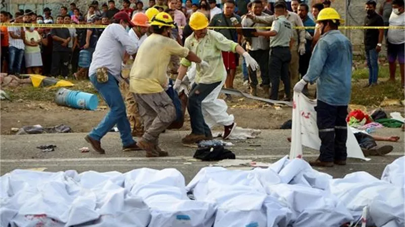 مصرع 18 شخصا إثر حادث مروري في المكسيك
