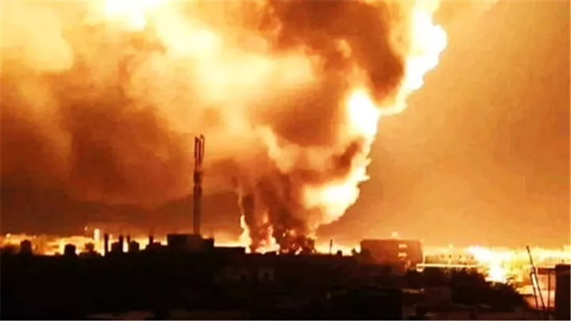 إصابة 13 شخصًا إثر انفجار خزان وقود في سبها الليبية