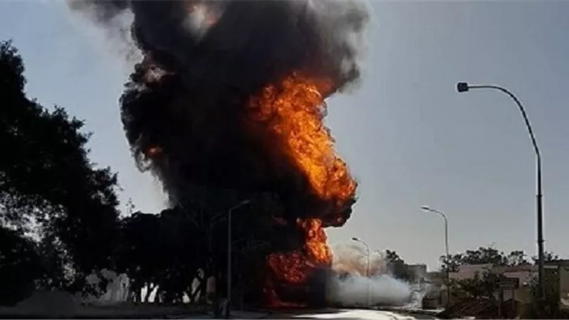 إصابة 17 شخصًا جراء انفجار بمحطة وقود في لييبا