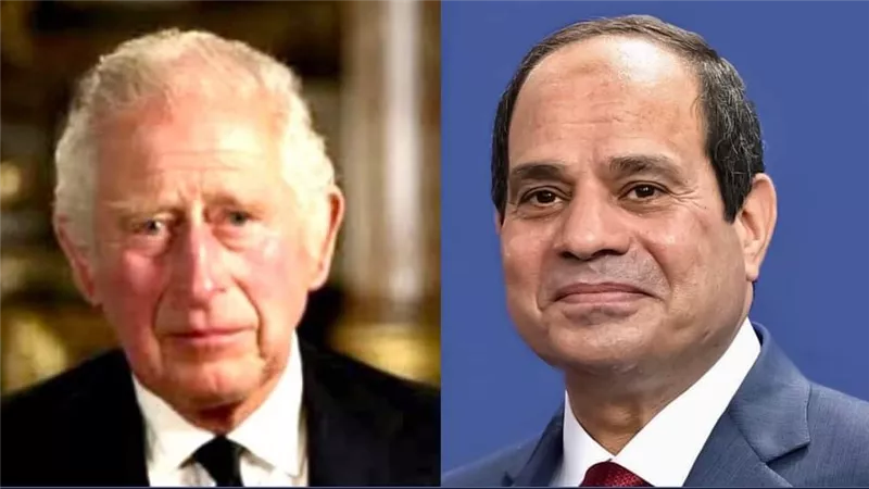 الرئيس السيسي يجري اتصالا هاتفيا بالملك تشارلز الثالث ملك المملكة المتحدة