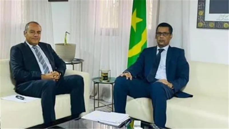 السفير المصري لدى موريتانيا يلتقي وزير التعليم العالي ووزير الشئون الإسلامية