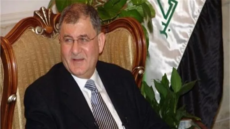 عبد اللطيف رشيد رئيسًا للعراق خلفًا لبرهم صالح