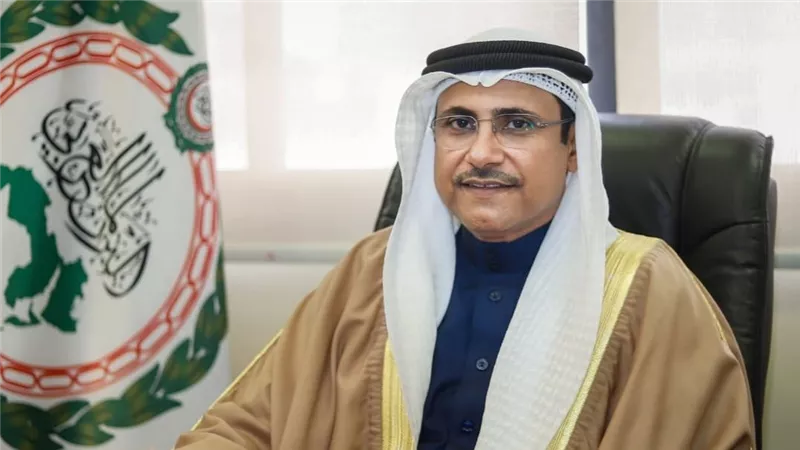 رئيس البرلمان العربي يهنئ عبد اللطيف رشيد لانتخابه رئيسا للعراق