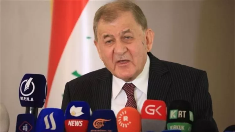 في أول تصريحاته.. الرئيس العراقي الجديد يتعهد بالعمل على 