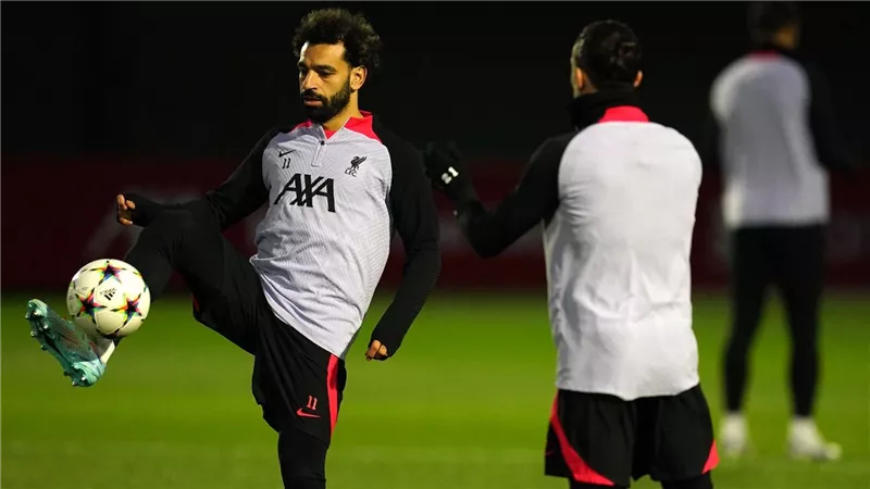 محمد صلاح ينتظم في تدريبات ليفربول استعدادًا لمواجهة نابولي الإيطالي